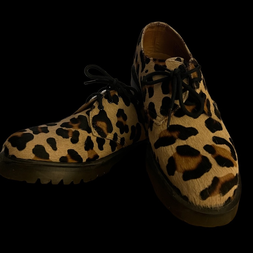 Doc marten  1463. Leopard print.  Size 8.5 women’s